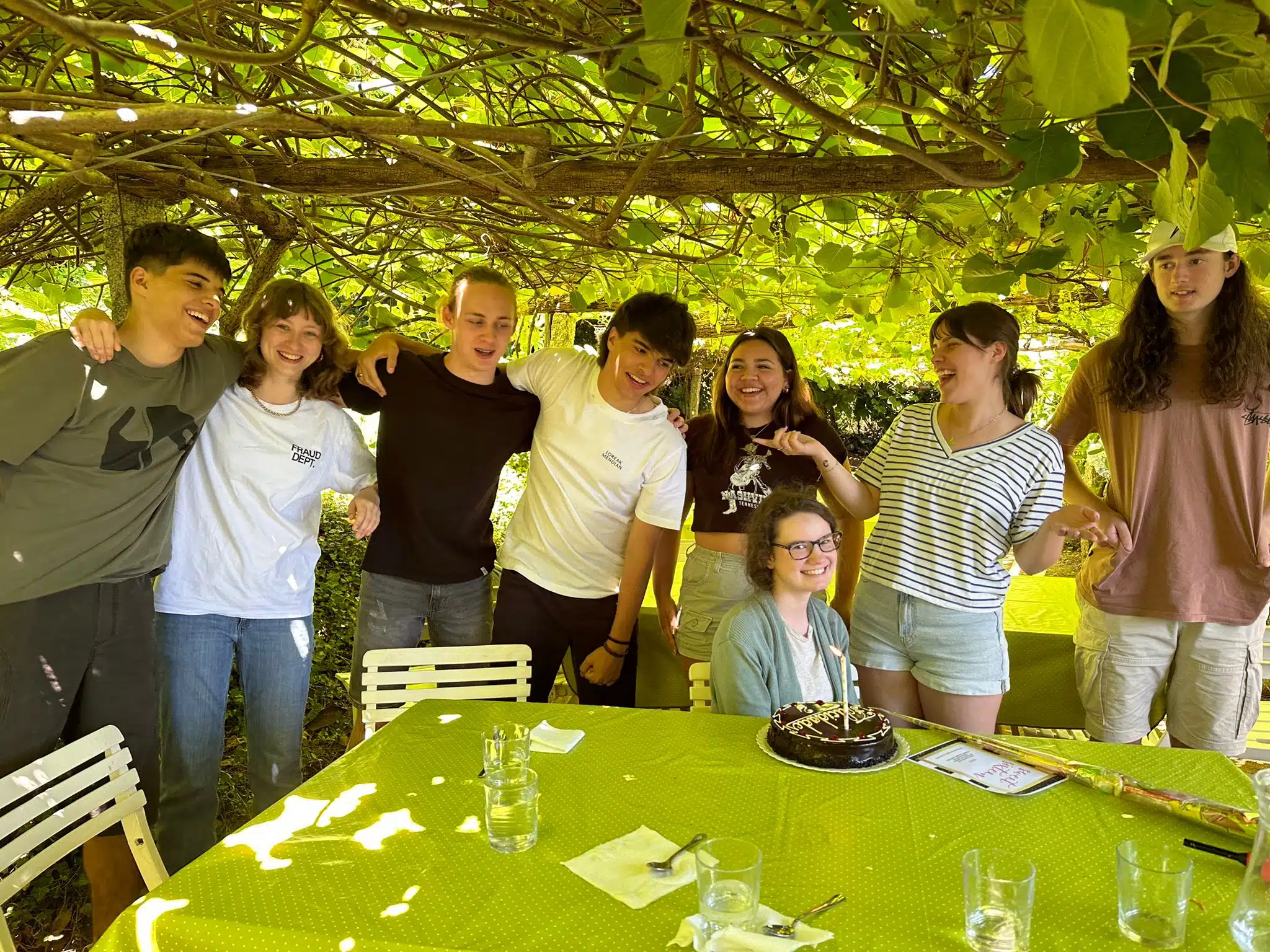 Cumpleaños en el Spanish International Summer Camp